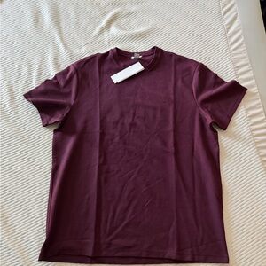Calvin Klein Deep Burgundy Short Sleeve Tee